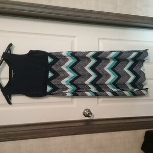 Three Pink Hearts Size 14 Dress